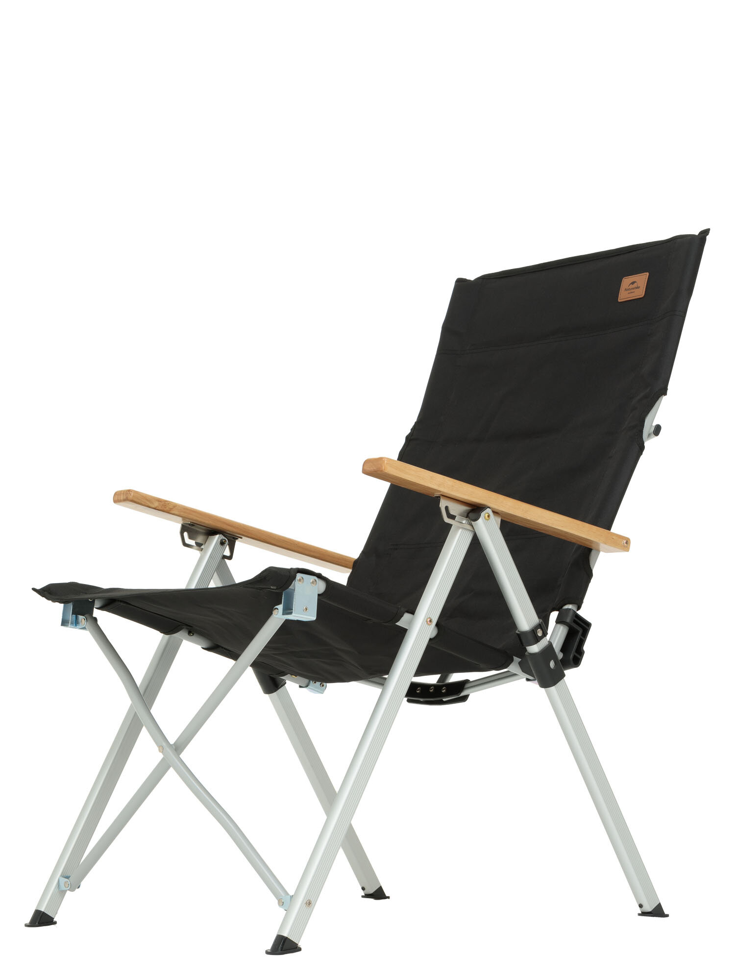 Кресло Naturehike Aluminum Alloy Folding Lying Chair Black