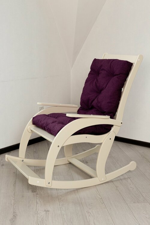 Матрас для шезлонга, матрас для кресла-качалки, матрас на кресло, подушка сиденье на кресло качалку, 50х120 см