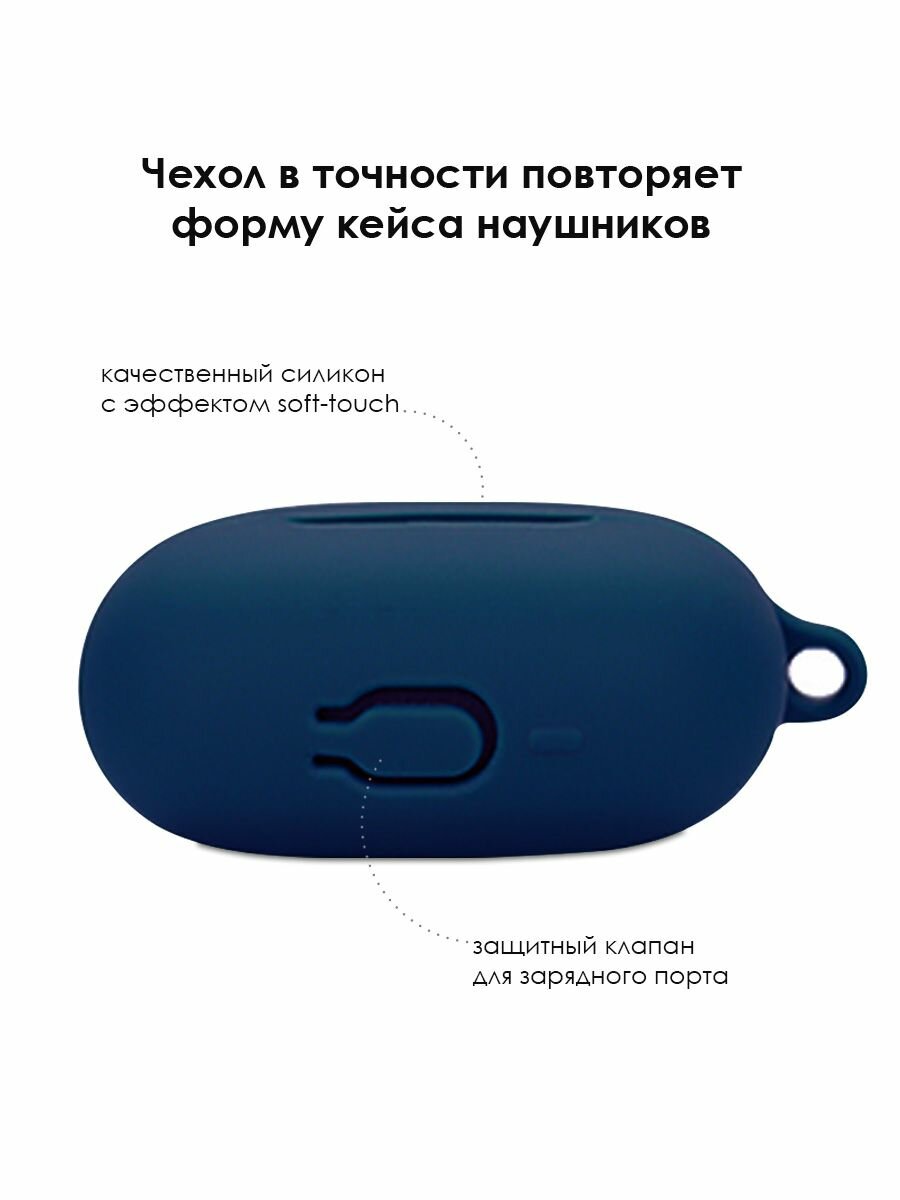 Силиконовый чехол для наушников Xiaomi Redmi Buds 5 PRO TWS — фото 1