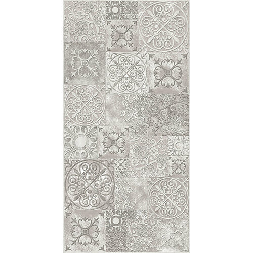 Плитка керамическая БерезаКерамика Амалфи 30х60см сорт1 декор серый 1022₽