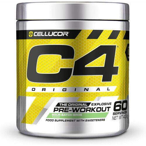 Предтреник Cellucor Sour Batch Bros C4 Original 60 Serv