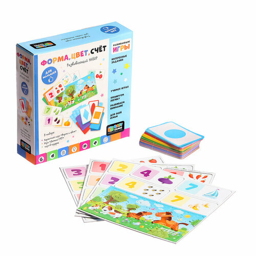 Обучающий набор Форма цвет счёт с домино 566₽