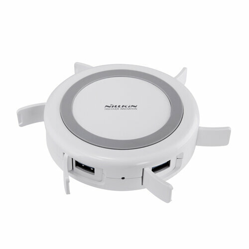 Беспроводное зарядное устройство Nillkin Hermit Multifunctional Wireless Charger (White/Белый)