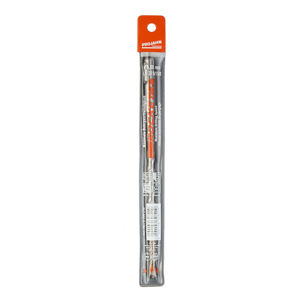 Бур по бетону SDS 4 plus (8x210 мм) Projahn - фото №9