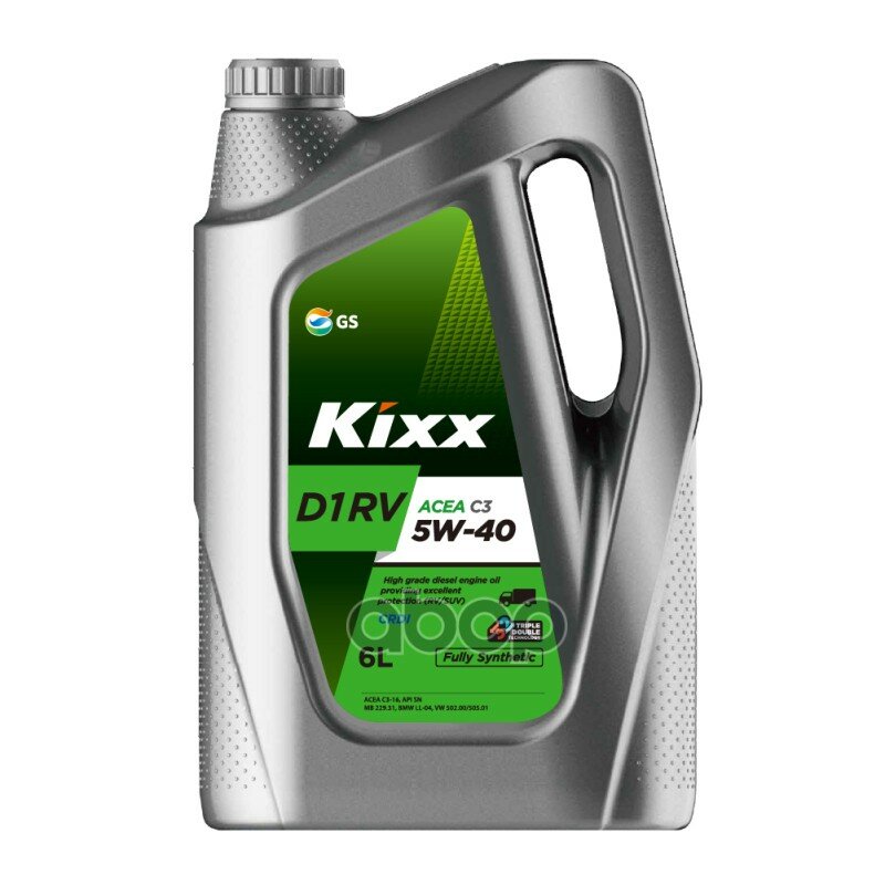 Kixx D1 Rv 5W40 Sn/C3 6Л | Fully Synthetic Kixx арт. L2013360K1L2013360E1