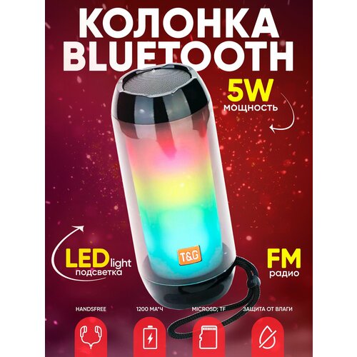 Беспроводная портативная колонка T&G TG643 5W USB/AUX/Bluetooth