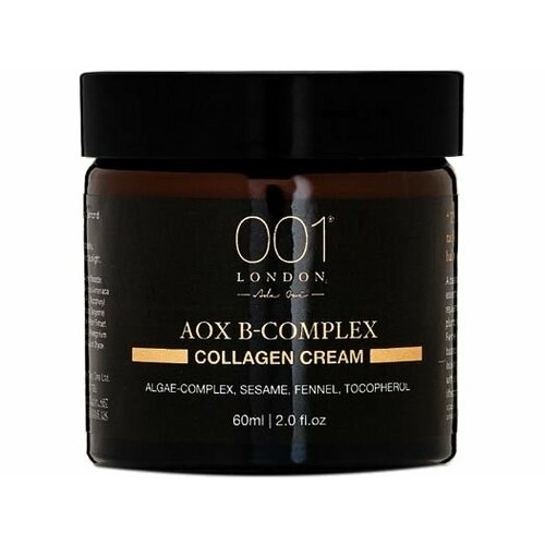 Увлажняющий крем для лица 001 Skincare London AOX B-Complex Collagen Cream