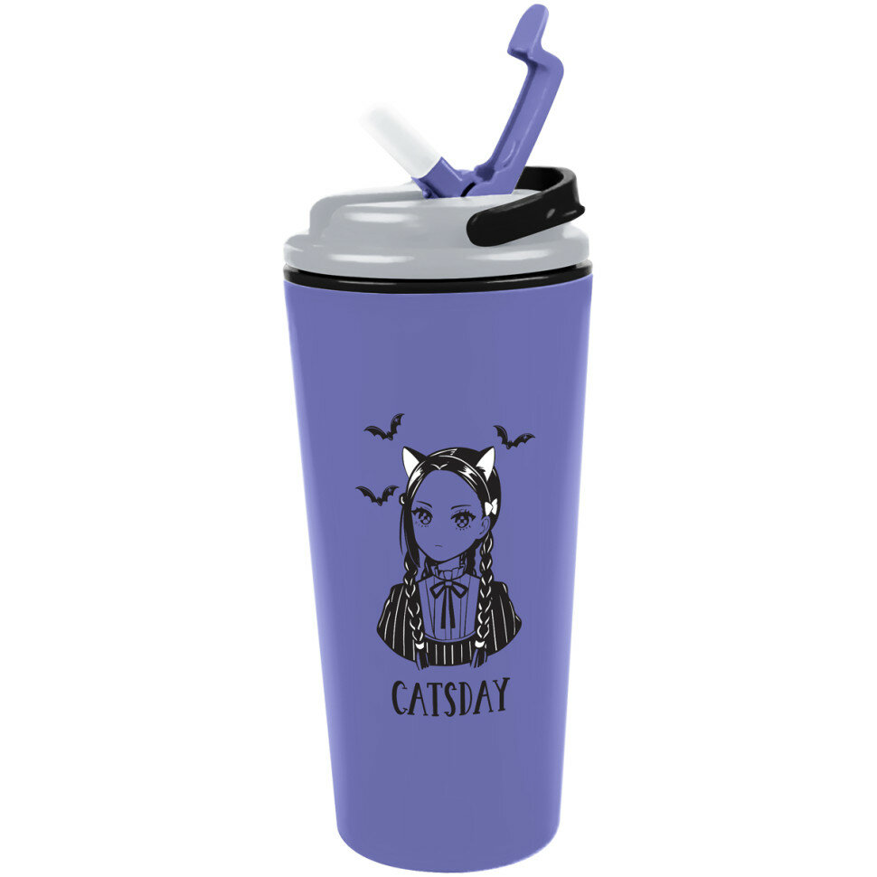 Термостакан MESHU "CatsDay", 350мл, 364010