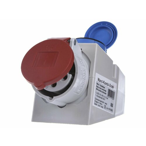 Настенная розетка CEE 16A 910002 Bachmann 4016514010806 12804₽