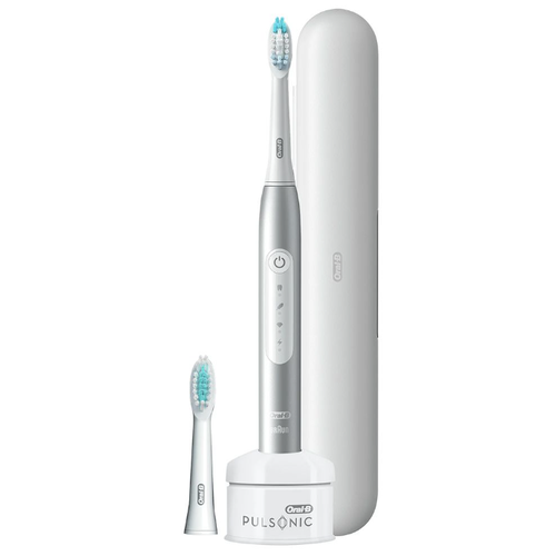 Электрическая зубная щетка Oral-B Pulsonic Slim Luxe 4500 Platinum with travel case S4115263X 1088400₽