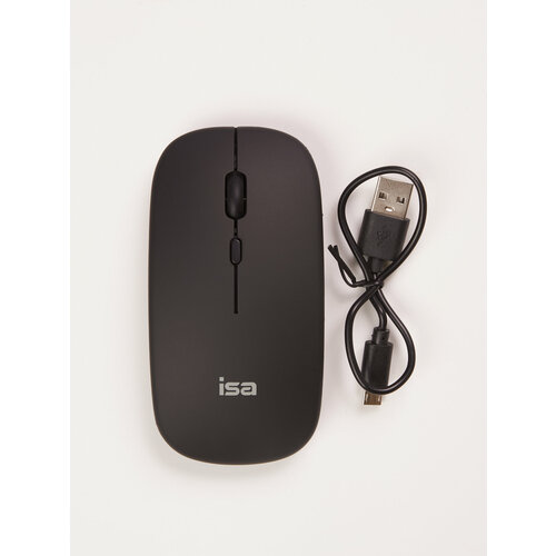 Мышь беспроводная оптическая ISA WM-2 500 mah 1200DPI Plug Play Черный 69900₽