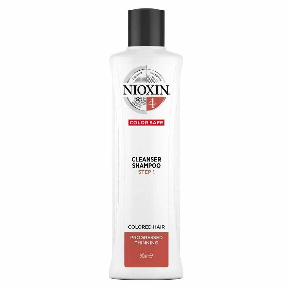 Nioxin System 4 Cleanser Очищающий шампунь для окрашенных волос (Система 4) 300 мл