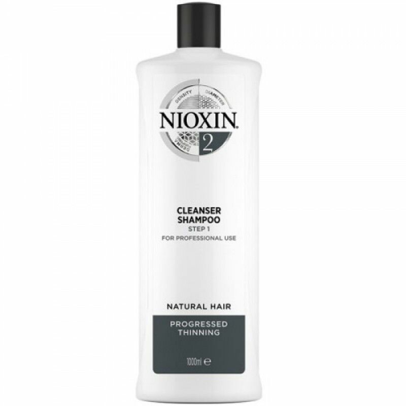 Nioxin System 2 Cleanser Очищающий Шампунь для окрашенных, ломких и поврежденных (Система 2) 1000мл