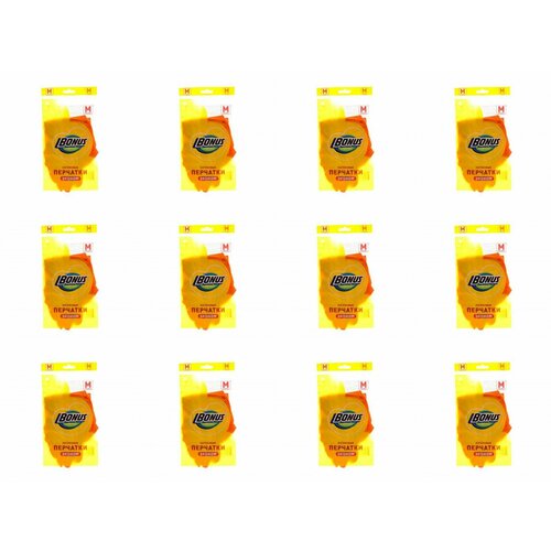 Bonus Перчатки латексные Эконом размер М 12 уп 1356₽