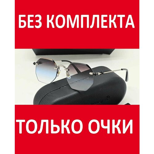 Солнцезащитные очки Chrome Hearts, черный