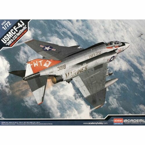 Academy сборная модель 12556 USMC F-4J Phantom VMFA-232 Red Devils 1:72 free shipping safety curtain grating lsl43 10f 4j lsl43 10j 4j relay output