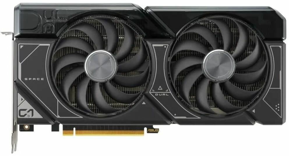 Видеокарта ASUS NVIDIA GeForce RTX 4070 DUAL-RTX4070-O12G 12ГБ GDDR6X, OC, Ret