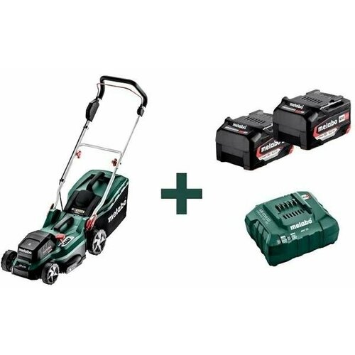 Газонокосилка роторная Metabo RM 36-18 LTX BL 36 (T0525) мешок пылесборник для kt ks 18 ltx 66 bl metabo 628028000