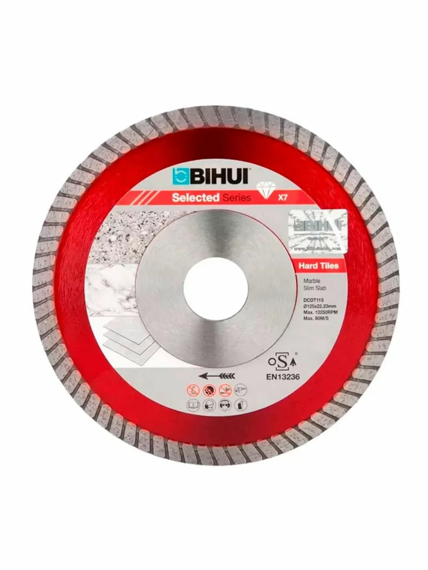 BIHUI B-TURBO DCDT115 Алмазный диск 115 мм