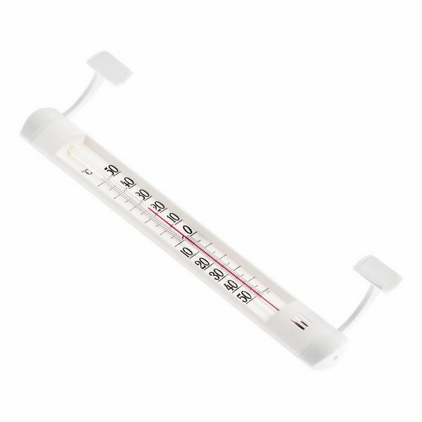 Картинки Термометр, градусник уличный, на окно, на липучке, от -50℃ до +50℃, 21 x 6.5 см