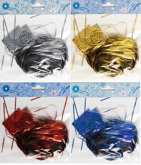 Дождик голографический 200х15 см, MOROZCO