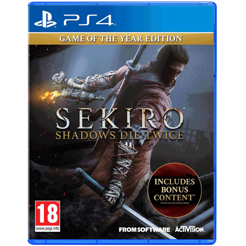 Игра PS4 - Sekiro Shadows Die Twice GOTY Edition (русские субтитры)