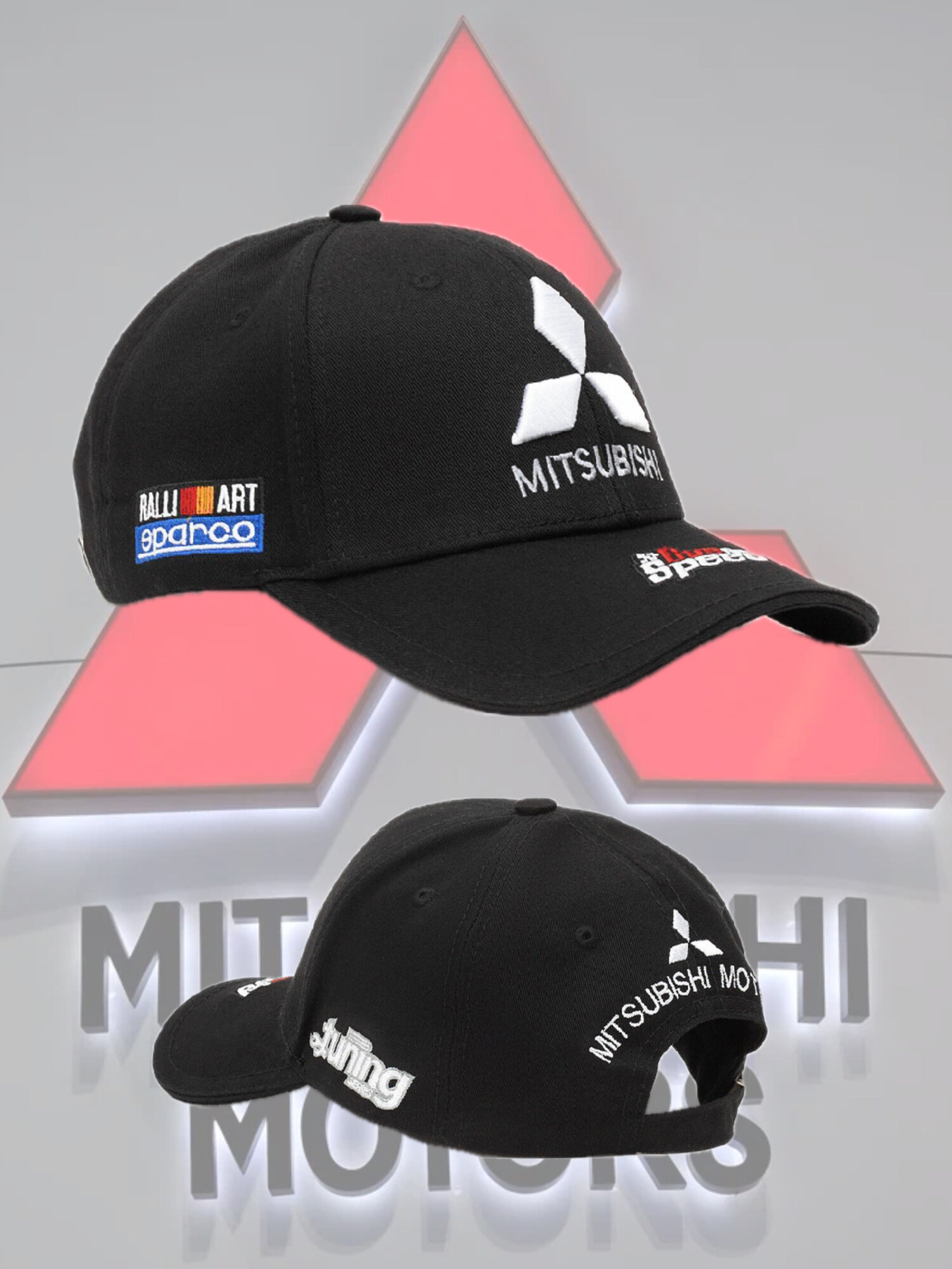 Бейсболка Mitsubishi Бейсболка МИТСУБИСИ кепка MITSUBISHI для мужчин