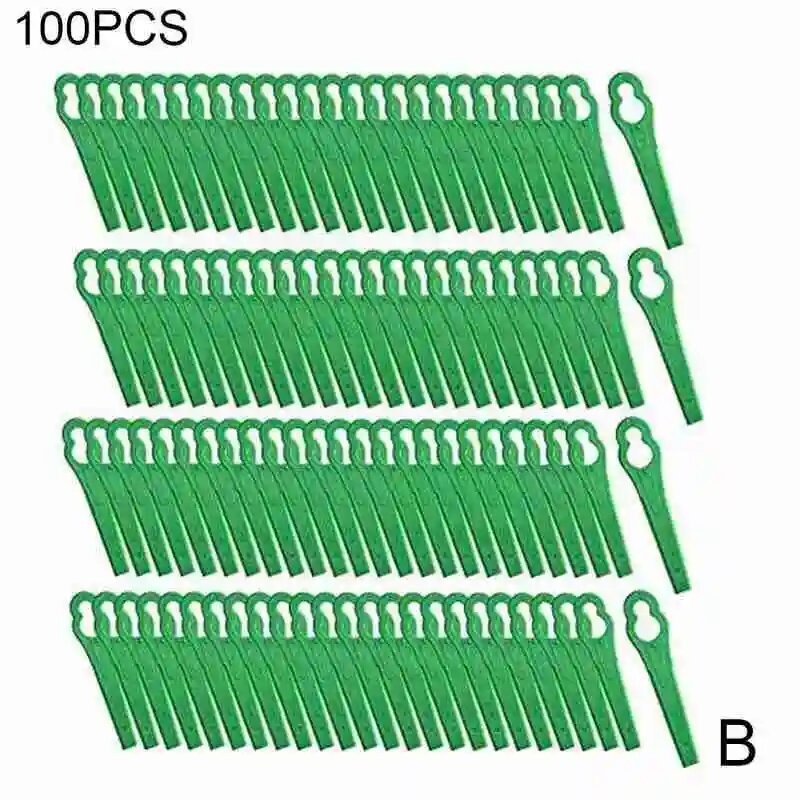 Пластиковые лезвия для газонокосилки BOSCH Einhell 100 шт.
