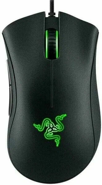 Игровая мышь RAZER DEATHADDER ESSENTIAL чёрная (USB, 5 кнопок, 6400 dpi)