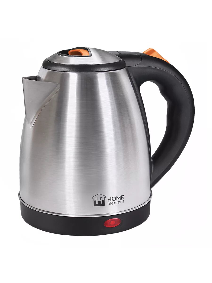 Электрический чайник HOME ELEMENT HE-KT177 темный янтарь металлический 1,7 л