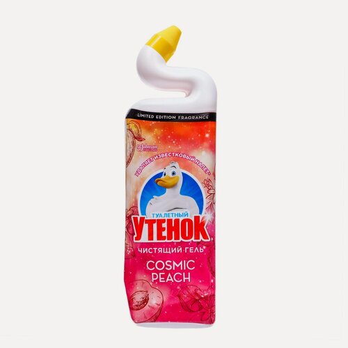 Изображение товара Чистящее средство Туалетный Утенок для унитаза Cosmic Peach, 800 мл