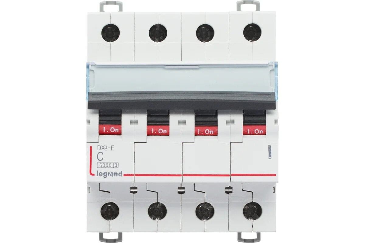 Автоматический выключатель Legrand DX3-E C25 4П 6000/6kA 407307