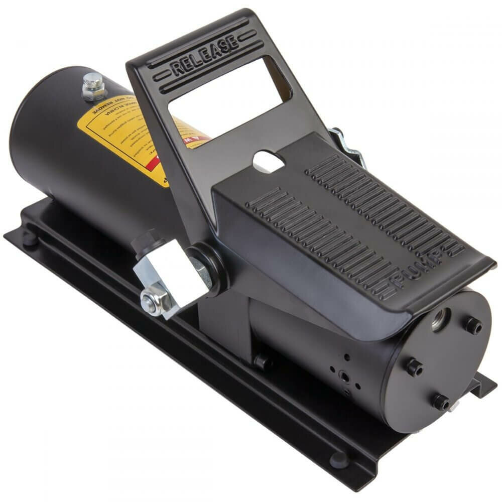 WiederKraft Пневмогидравлический насос, пневмопедаль 0.8л 700бар WDK-85090