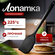 Лопатка силиконовая для кухни " Genaro Home" 28 см, черная