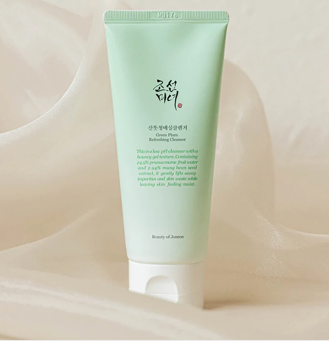 Освежающий гель для умывания Beauty of Joseon Green Plum Refreshing Cleanser 100 мл