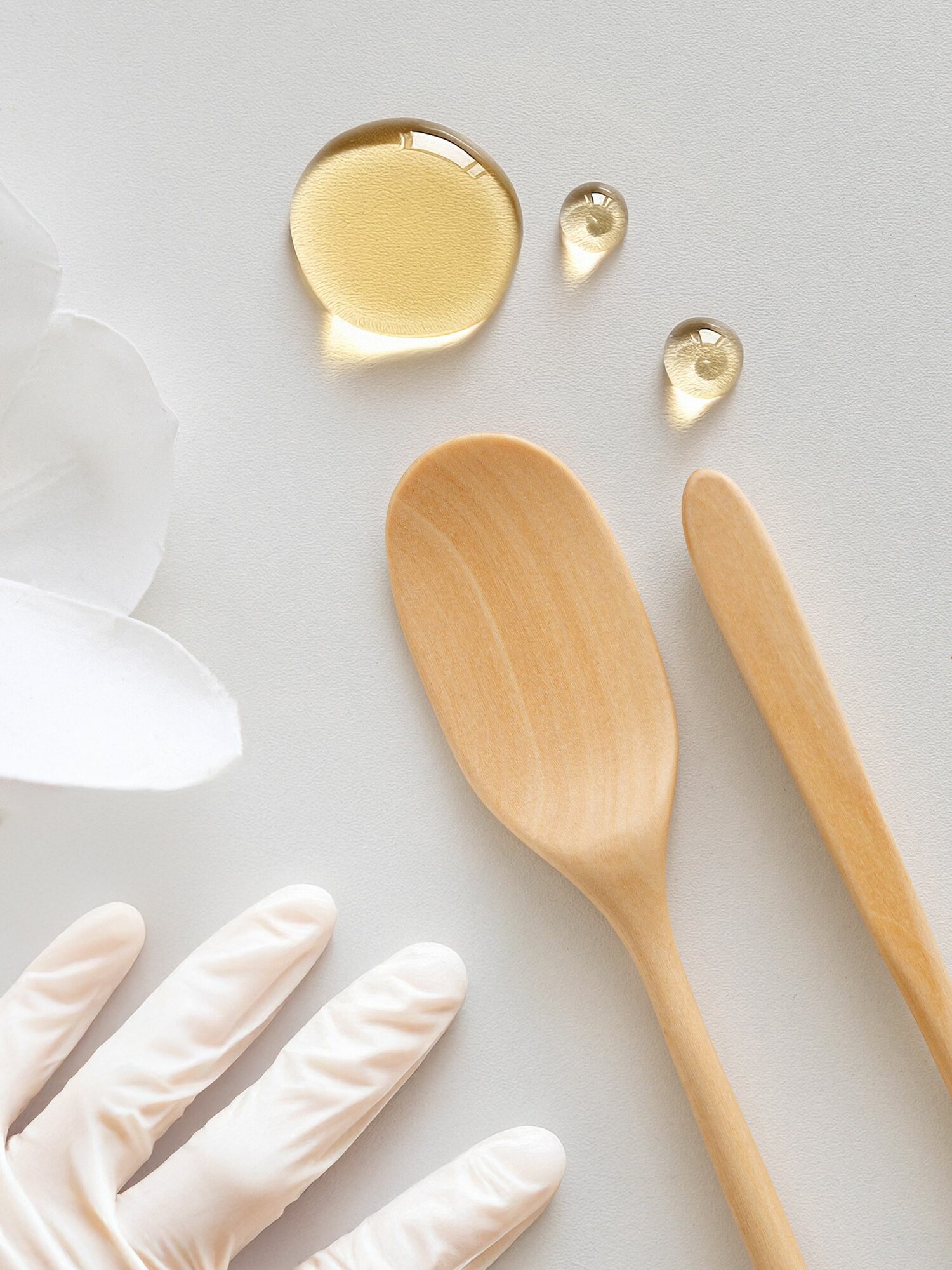 Ложка-шпатель для депиляции косметическая благое дело липа 26 см.