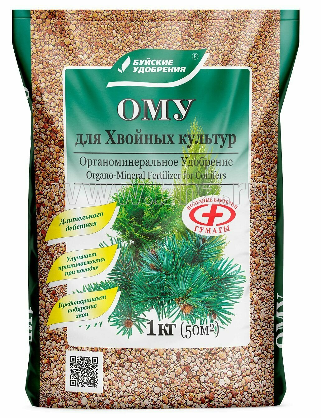 Органоминеральное удобрение (ОМУ) для хвойных культур 1 кг