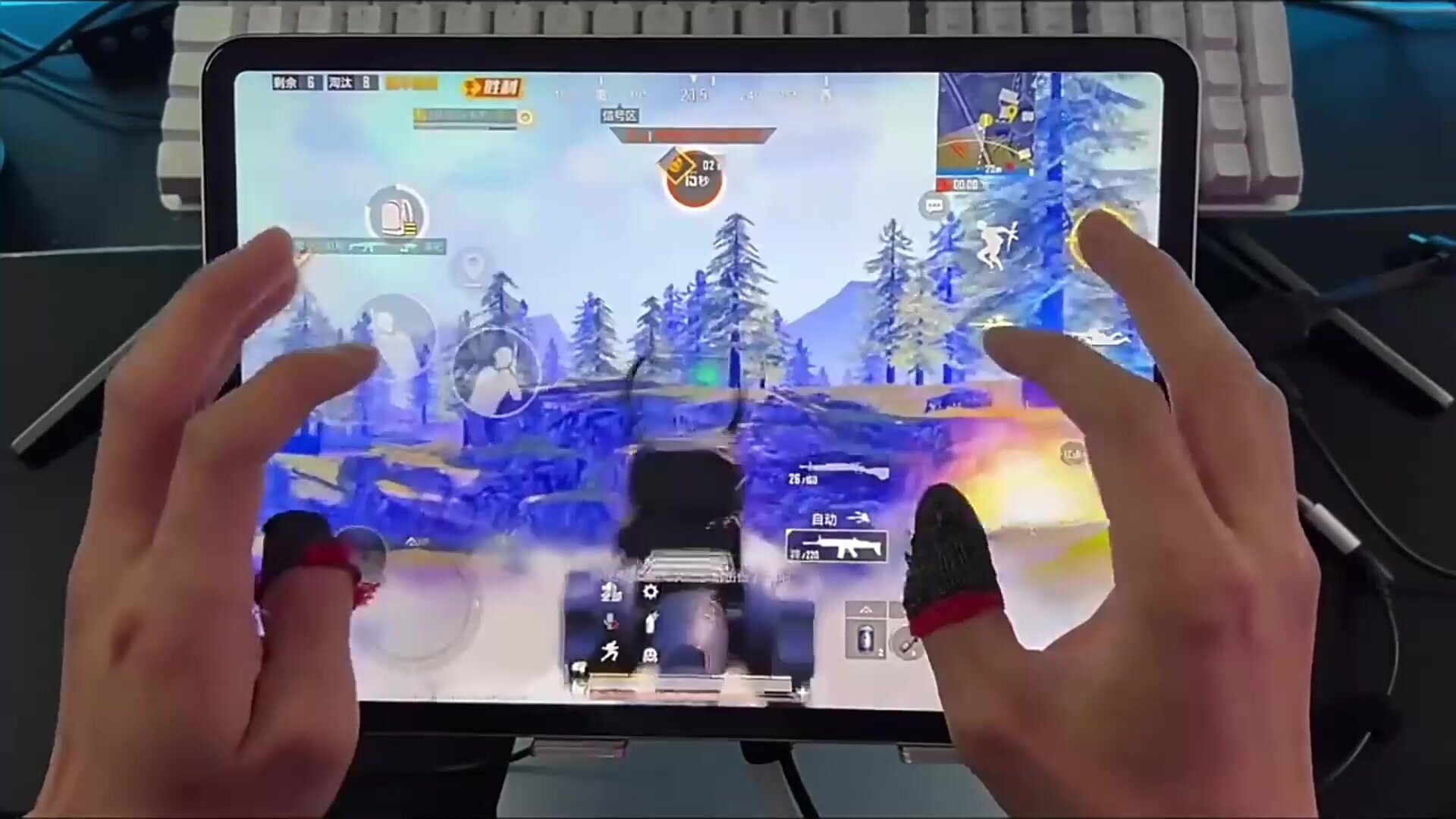 Игровой планшет "Tab A9", Android 13, экран 11,6", 16ГБ+1024ГБ，с клавиатурой стилус — фото 1