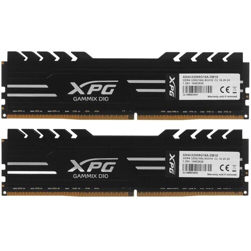 Модуль памяти A-DATA XPG GAMMIX D10 16 ГБ AX4U32008G16A-DB10 — фото 1