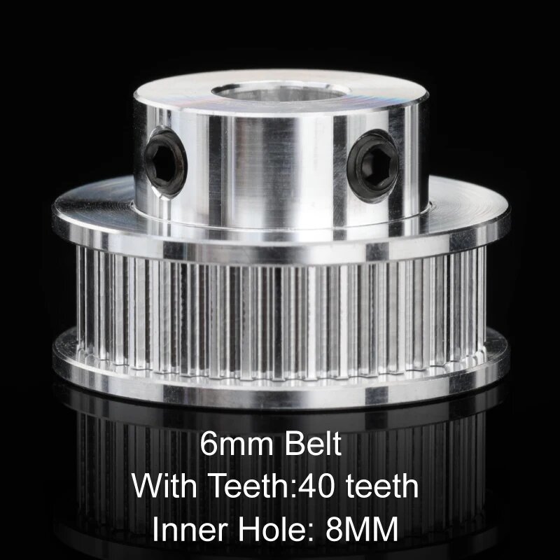 Детали для 3D-принтера Mellow зубчатый шкив 2GT 40 зубов 8/12мм