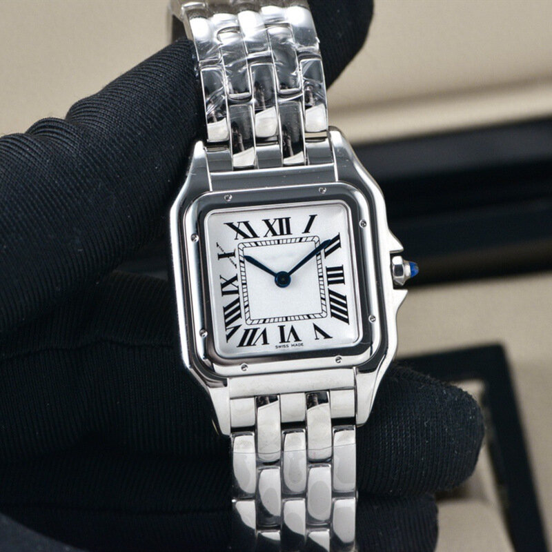 Неинтеллектуальные механические часыV6 синий воздушный шар 33 мм полностью автоматические механические часы рыбий глаз водонепроницаемый танк Santos женские часы