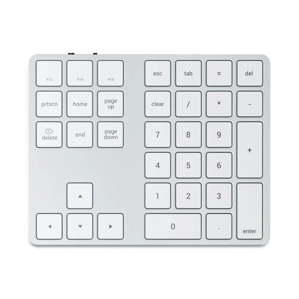 Беспроводной блок клавиатуры Satechi Aluminum Extended Keypad (серебро)
