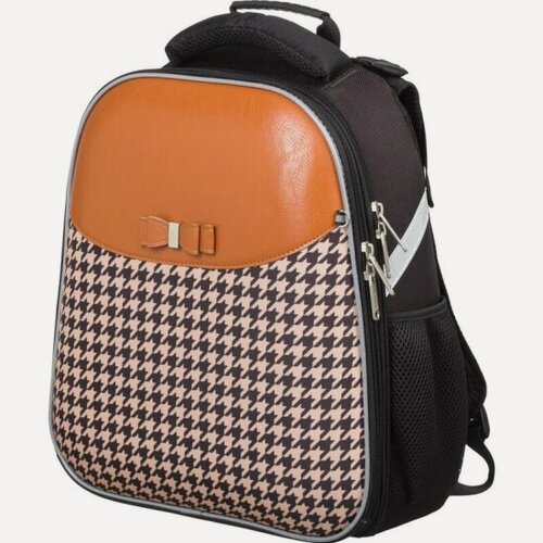 Изображение товара Ранец Комус Basic Fashion беж+черный, 2 отд, эргоном. спинка