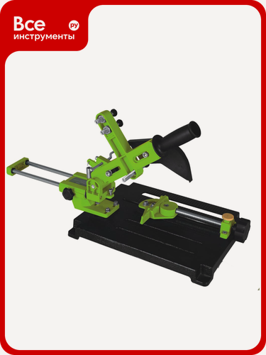 Изображение товара Стойка SKRAB для углошлифовальных машин с протяжкой, чугунная конструкция, жёсткая и универсальная совместимость