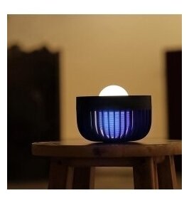 Антимоскитная лампа 3 в 1 (статический разряд , фумигатор, свет) Xiaomi (Mi) SOLOVE Mosquito Lamp (002D) RUSSIAN Black - фотография № 15