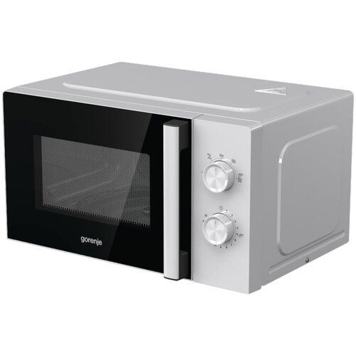 Микроволновая печь Gorenje 20L SOLO MO20E1WH 740248 микроволновая печь 17l solo mo17e1wh 740293 gorenje