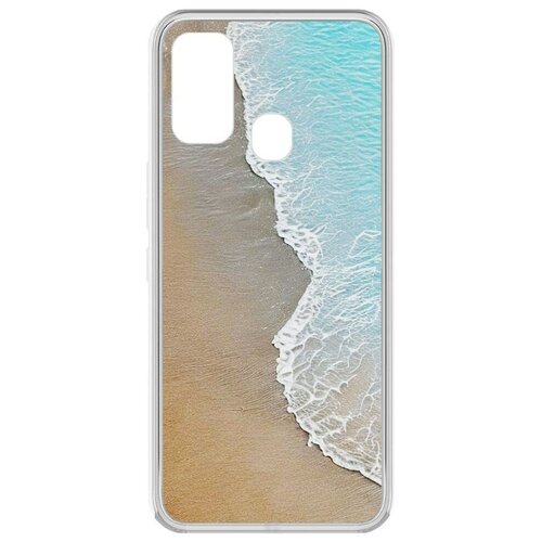 Чехол-накладка Krutoff Clear Case Прибой для TECNO Spark 7