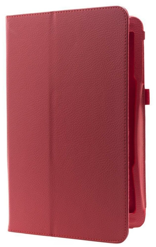 Кожаный чехол подставка для Samsung Galaxy Tab S6 Lite 10.4 SM-P615 GSMIN Series CL (Красный)