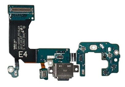 Шлейф (соеденительный) для Samsung G950F Galaxy S8 плата на разъем зарядки/микрофон