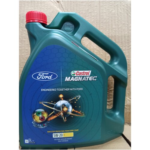 фото Масло моторное ford castrol magnatec e 5w20 синтетическое 5 л 15d633